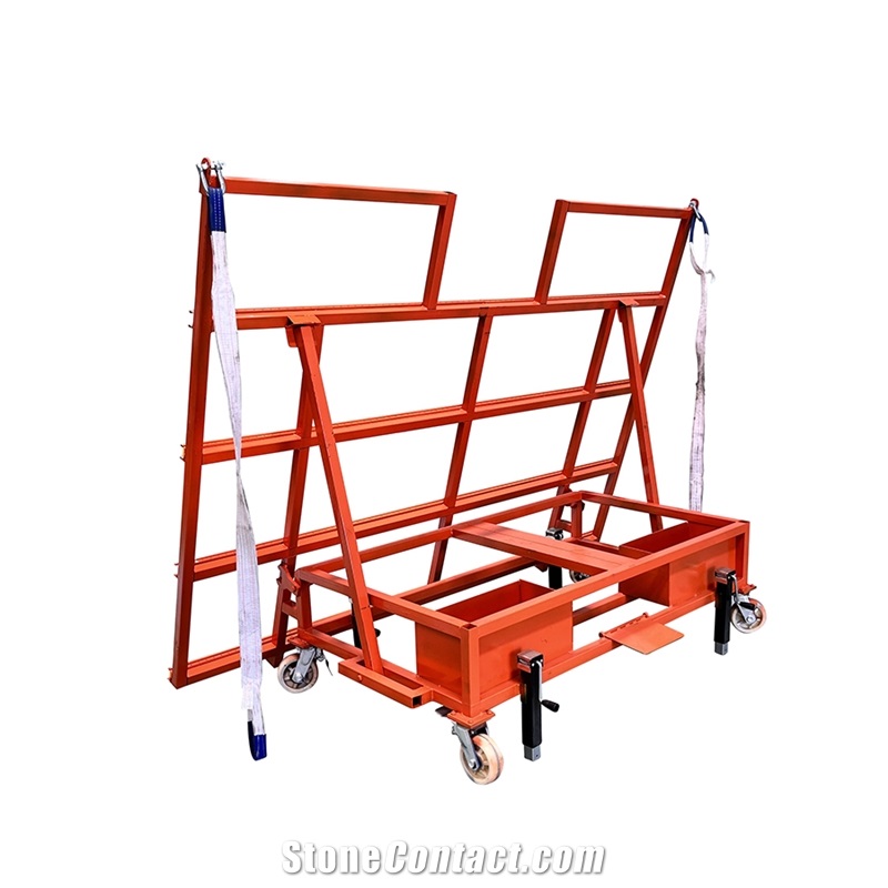 Stone Working Table Heavy Duty Transport Cart A