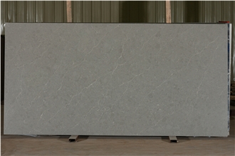Artificial Quartz Slab Popular Stone Grey Quartz Slabs