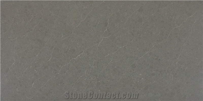 Artificial Quartz Slab Popular Stone Grey Quartz Slabs