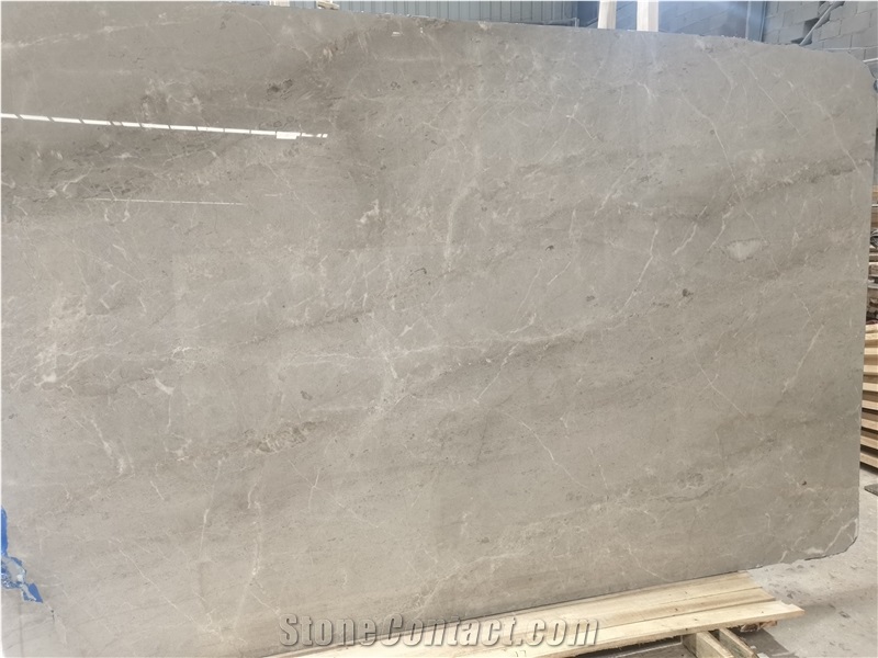 China New Oman Grey Marble Slabs For Engineering Decoration