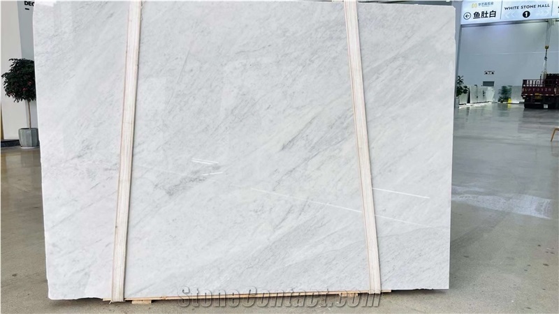 Italy Bianco Statuario Marble Slabs