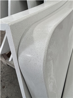 Artificial Quartz Stone Solid Surface Commercial Counters