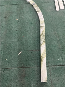China Green Marble Door Surround For Bar Decor