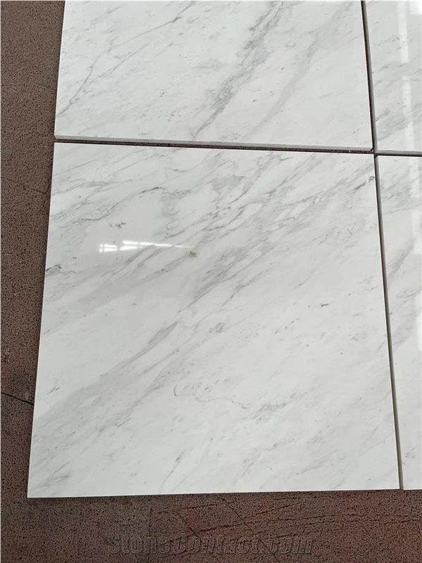 Greece Ariston White Marble Tiles Polished For Indoor Floor