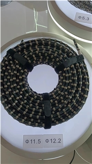 11.5Mm Diamond Wire  For Marble Granite Stone Cutting