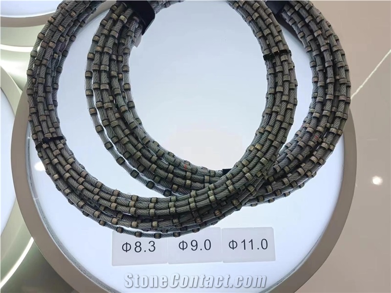 Diamond Wires For Squaring And Shaping Marble Granite