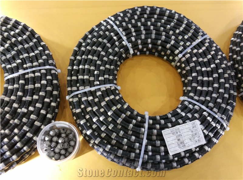 Granite Quarry Wires For Cutting With 12.2Mm Diamond Beads