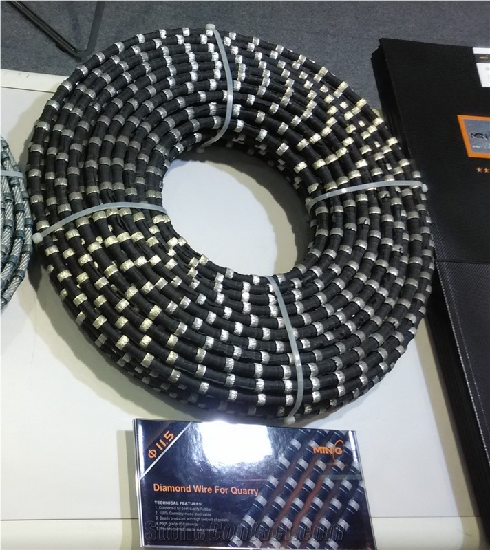 Rubber Diamond Wire For Quarry Cutting