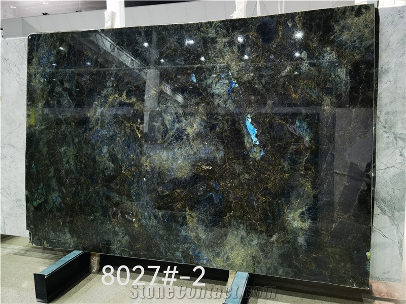 Africa Labradorite Blue Granite Luxury Natural Stone Slabs
