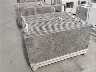 Custom Tundra Grey Marble Countertops Bath Top