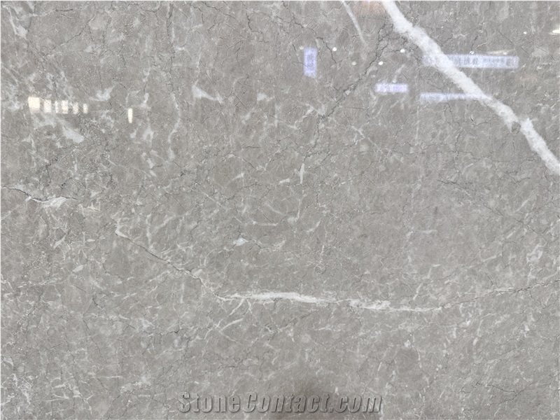 Cyprus Grey Marble Polished Slabs Tiles For Wall And Floor