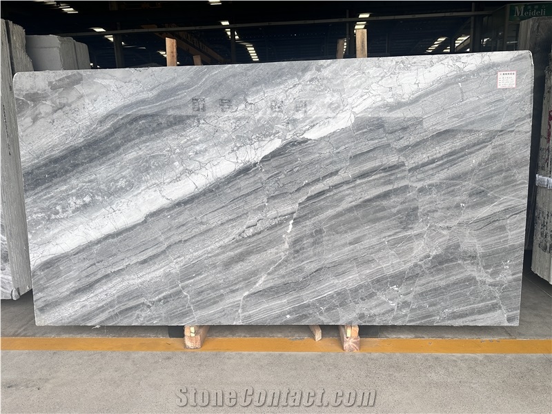 Factory Price Wholesales Galaxy Wood Marble Slabs For Design
