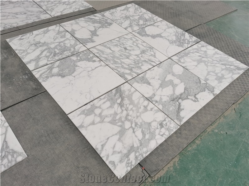 Italy Arabescato White Marble Tiles