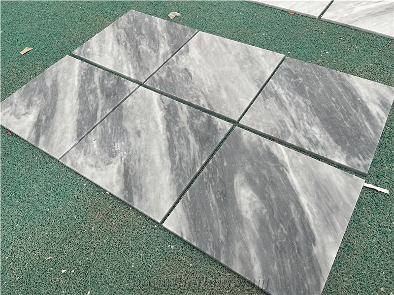 Italy Polished Grey Bardiglio Marble Floor Wall Tiles