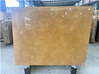 Morocco California Honey Limestone Customizable Slabs