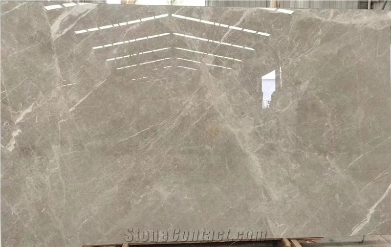 Natural Tundra Gray Marble Slabs For Floor Wall Tile
