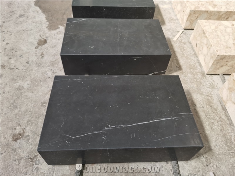 Nero Marquina Black Marble Stone Furniture
