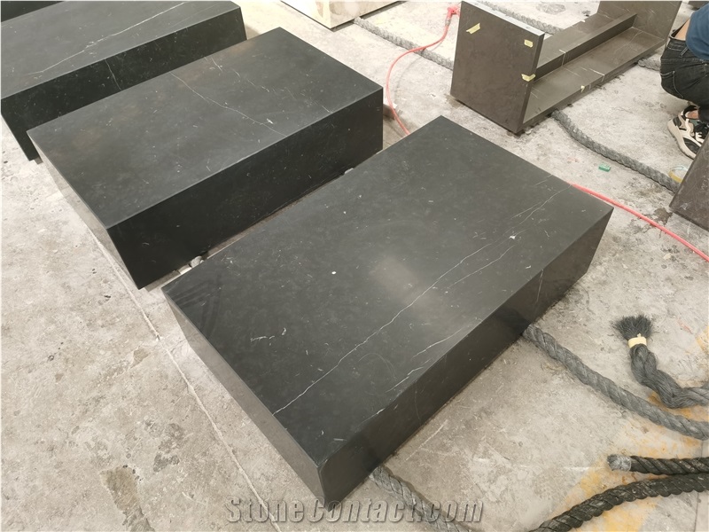 Nero Marquina Black Marble Stone Furniture