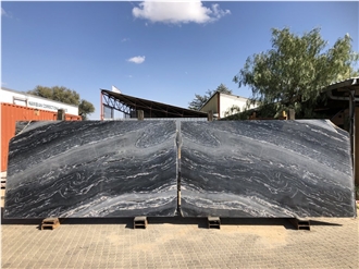 Karibib Black Marble Slabs