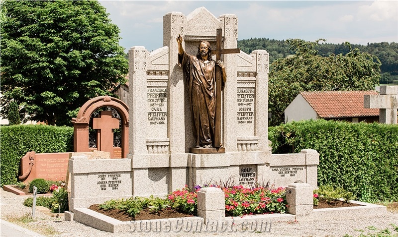 Granite Family Burial Crypts