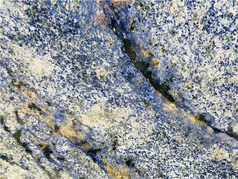 Bahia Blue Granite Slab For Kitchen Bathroom Decor Slabs