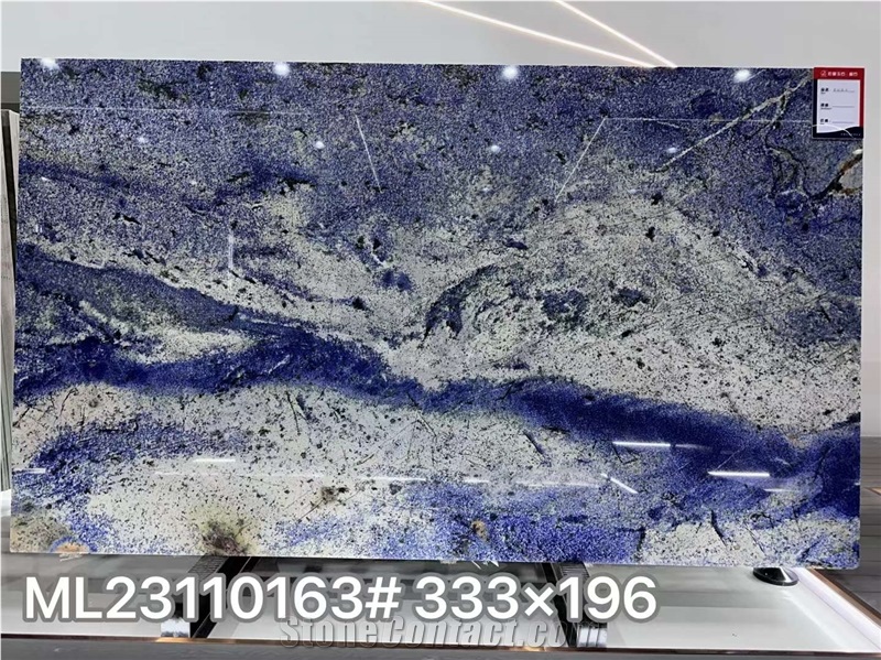 Bahia Blue Granite Slab For Kitchen Bathroom Decor Slabs