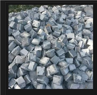 Black Granite Cobblestone