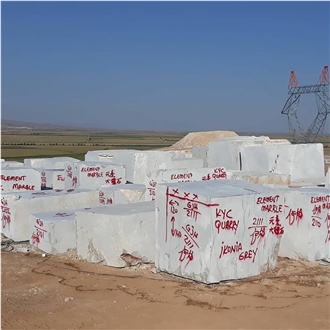 Ikonia Grey Marble Blocks