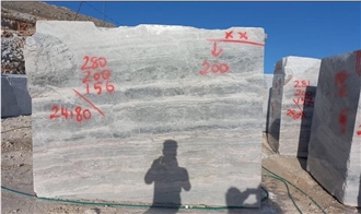 KYC Dolomite Grey Marble - Silver Motto Marble Blocks