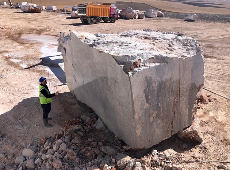 KYC Dolomite Grey Marble - Silver Motto Marble Quarry