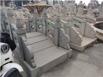 Gray Granite Garden Design Stone Bridges