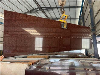 Asian Red Granite Cutter  Slabs