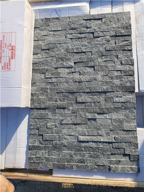 White Wall Panel, Cultured Stone, Split Face Wall Cladding