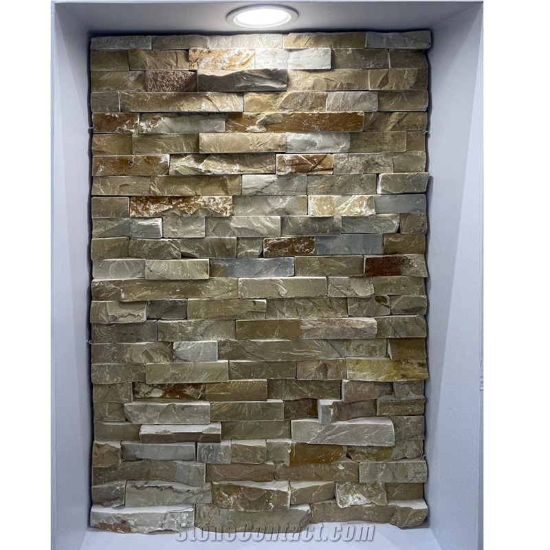 Natural White Quartzite Wall Cladding Panels