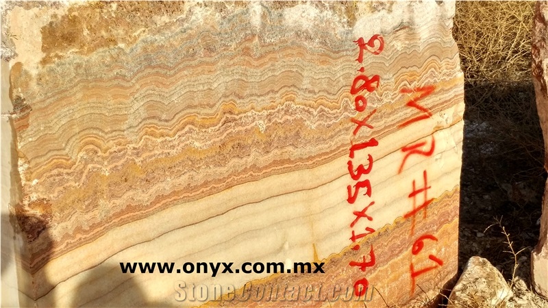 Red Onyx Blocks, Mexico Rojo Onyx Blocks