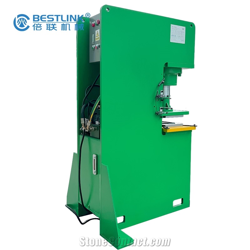Stone Recycling Stamping Pressing Machine For Leftover Split Face