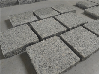 Fantasy White Ash White Granite Cobblestone