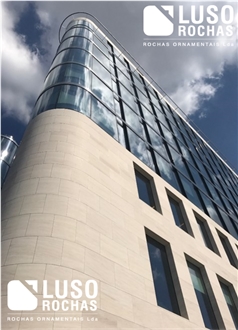 Moca Creme Limestone Honed Facade