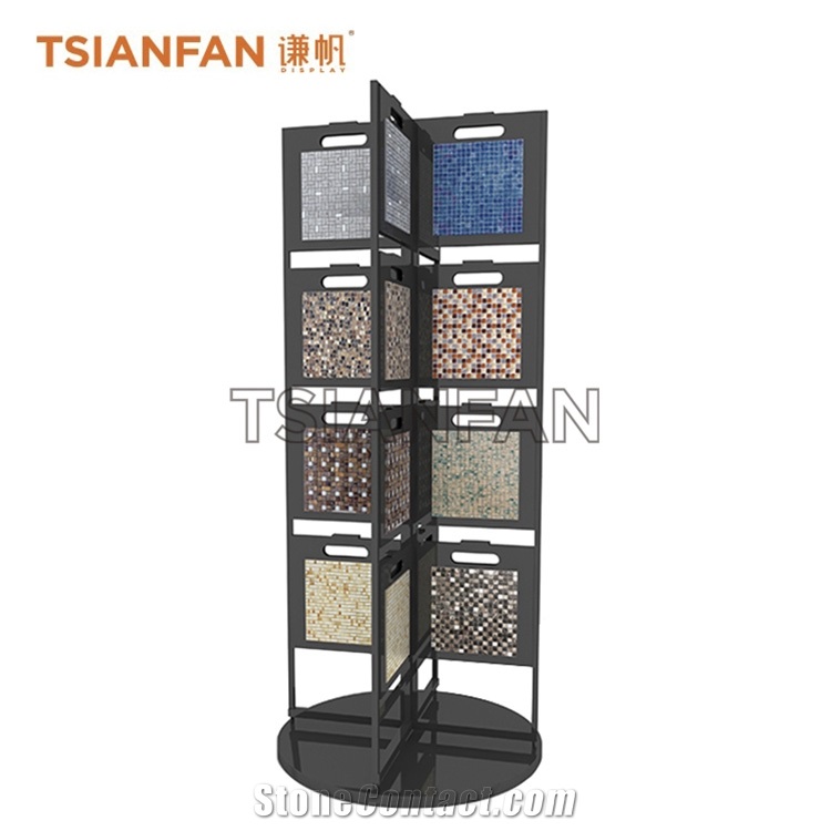 Mosaic Tile Flooring Display Stand For Promotion