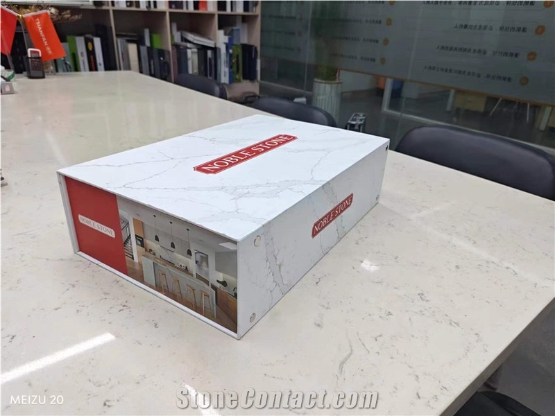 Stone Sample Box Made Of Cardboard