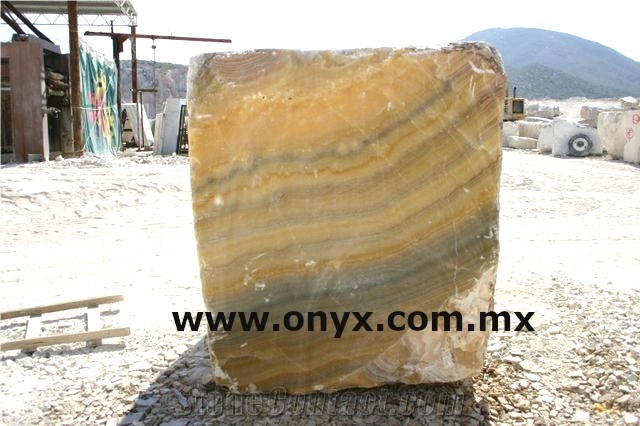 Miele Onyx Block, Mexico Yellow Onyx
