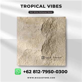 Bali White Palimanan Limestone Wall Tiles