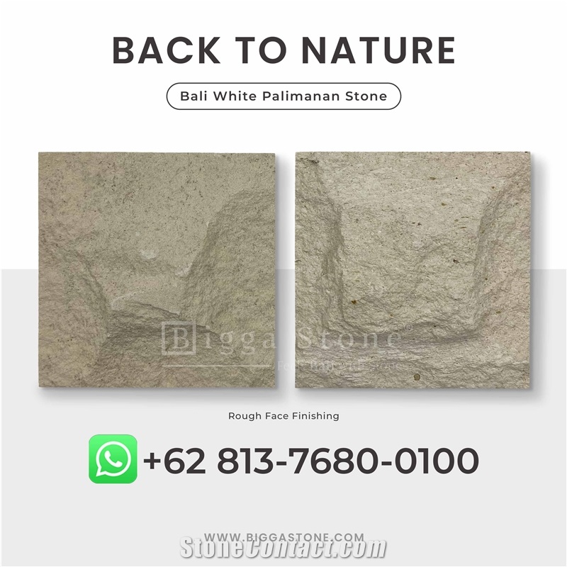 Bali White Palimanan Limestone Wall Tiles