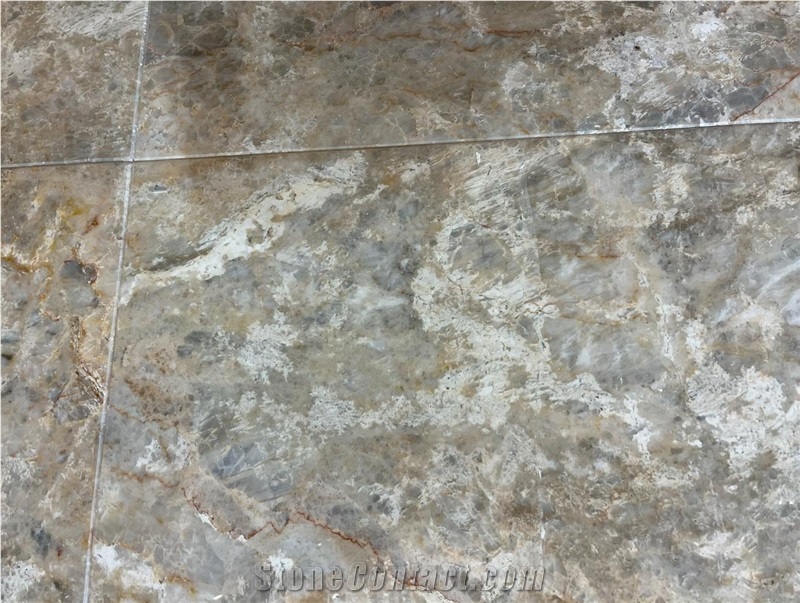 Arctic Pearl Marble Finished Product