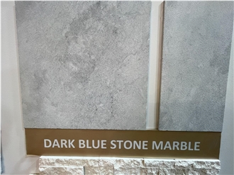 Dark Deep Blue Marble