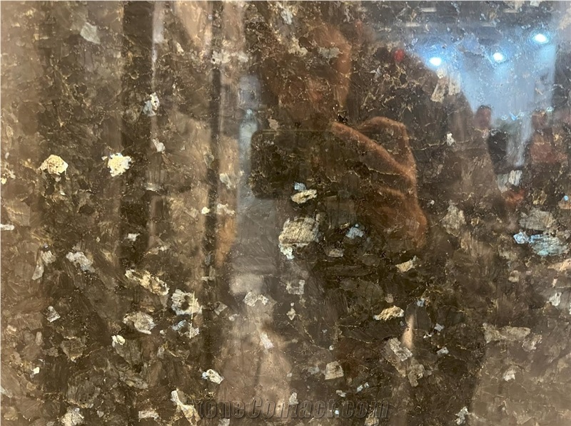 Silver Pearl Granite Slab
