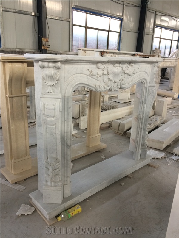 Marble Fireplace Mantel