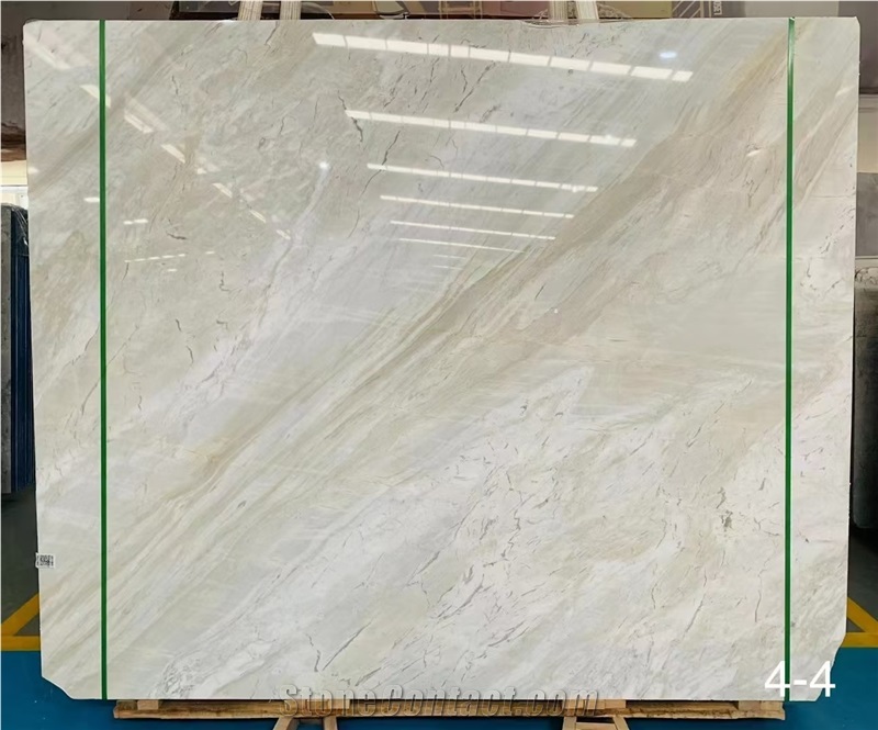 Bookmatch Mariam White Marble Slabs