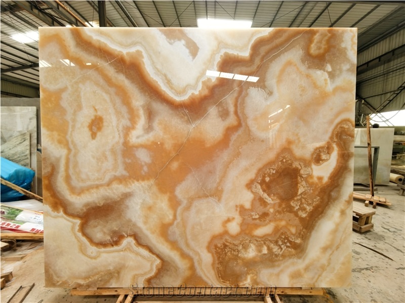Hot Sale Real Onyx Slab Tiles For Wall Decoration