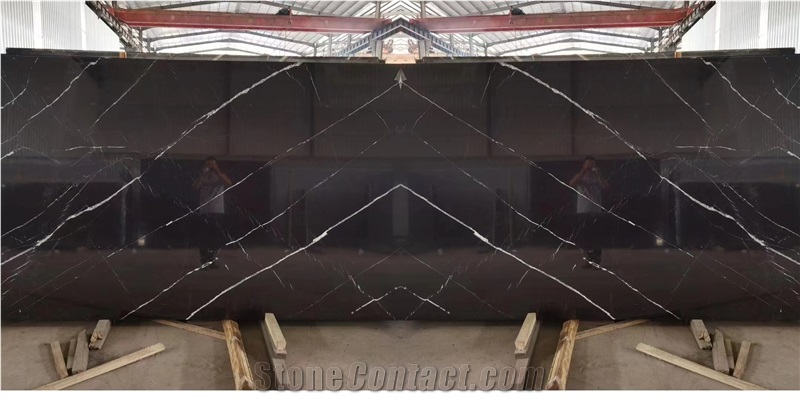 Nero Marquina Marble Bookmatch Slabs